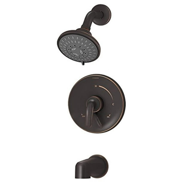 Symmons 1 Handle Shower & Tub Faucet Trim S-5502-SBZ-TRM Symmons 1 Handle Shower & Tub Faucet Trim S-5502-SBZ-TRM